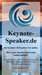Mobile Screenshot of keynote-speaker.de